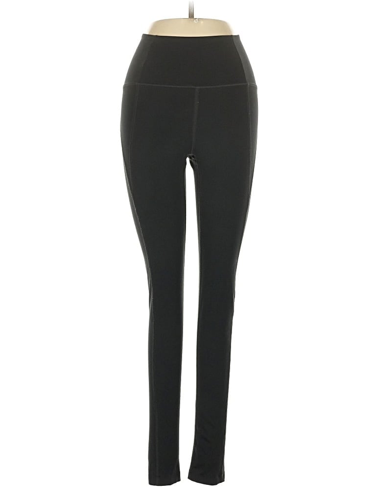 Pre-owned Girlfriend Collective Active Pants In Black