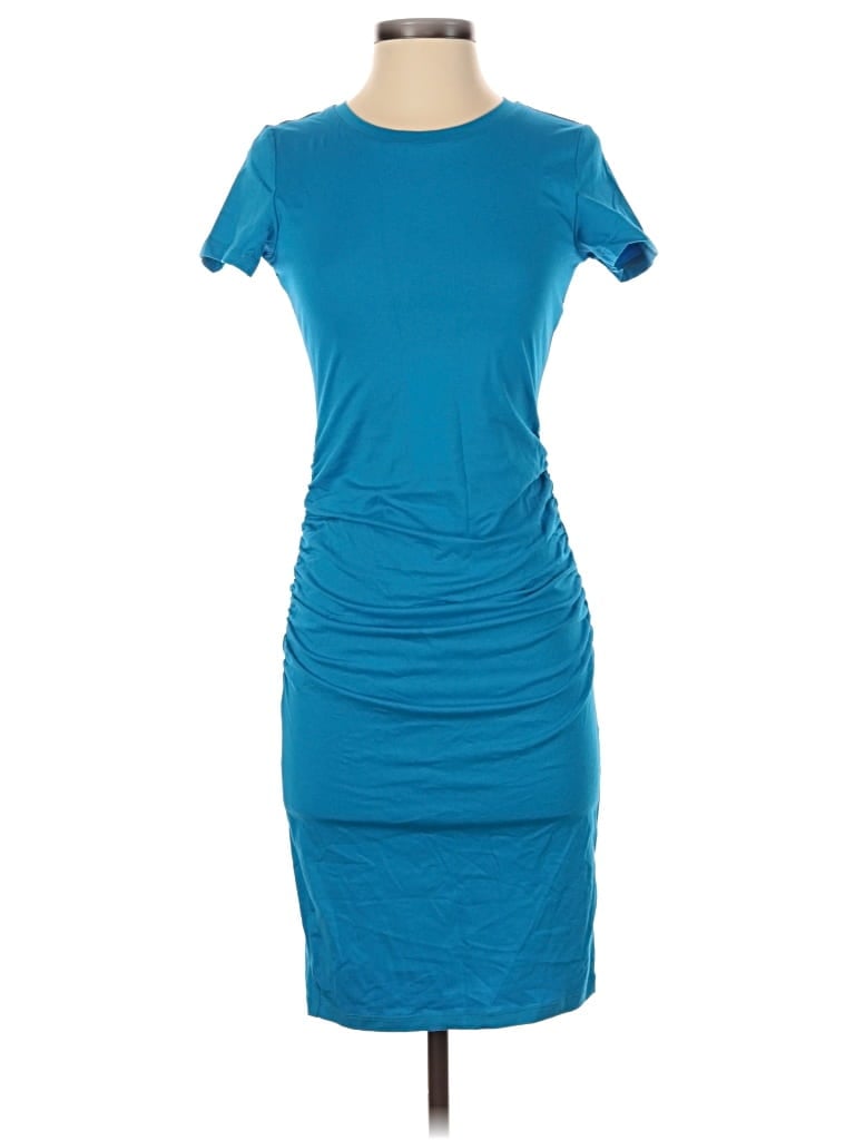 Assorted Brands Casual Dress In Blue