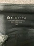 Athleta 100% Polyester Solid Black Casual Skirt Size M - photo 4