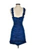 BCBGMAXAZRIA Blue Cocktail Dress Size 4 - photo 2