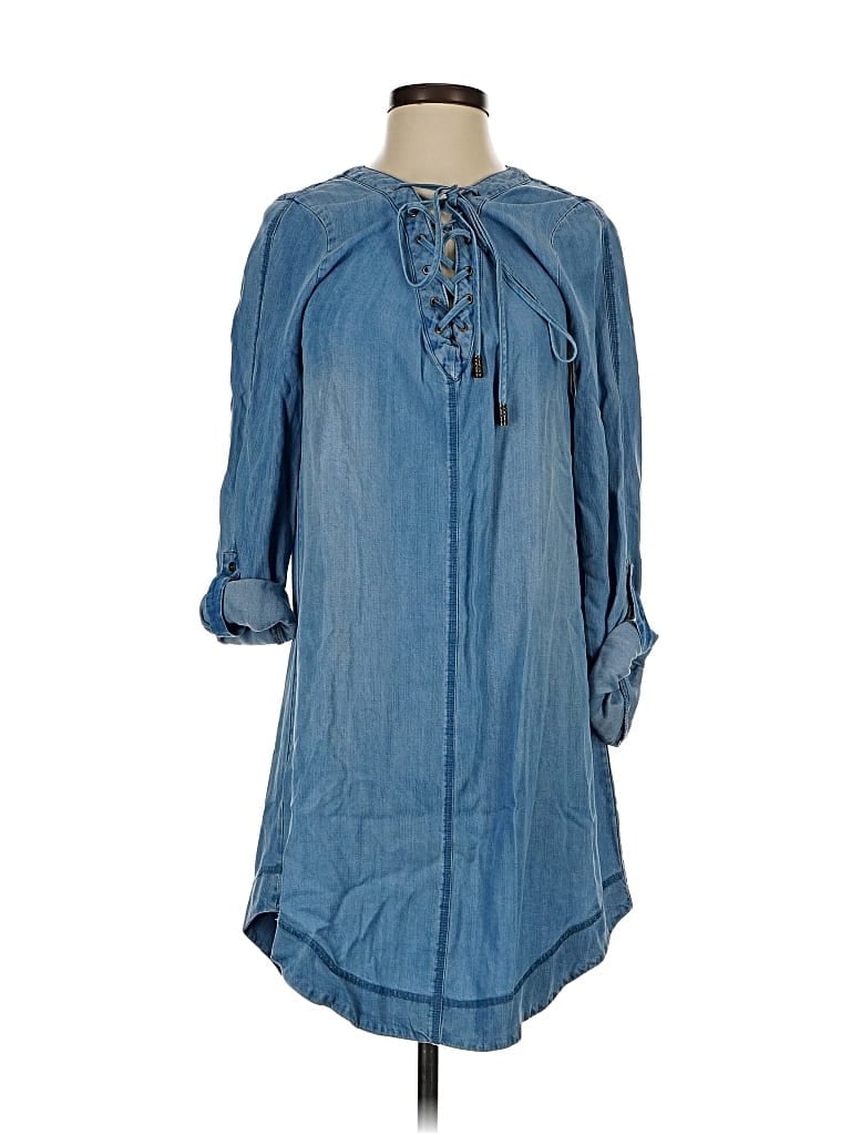 Pre-owned Altar'd State Casual Dress In Blue