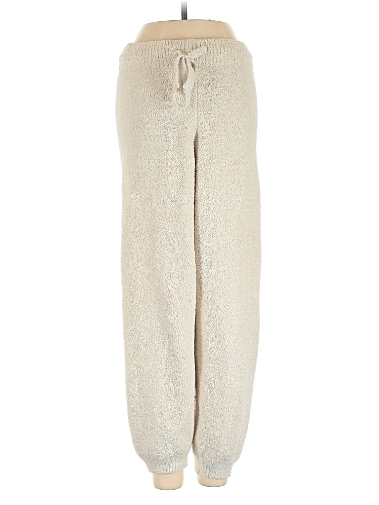 Pre-owned H&m Casual Pants In White