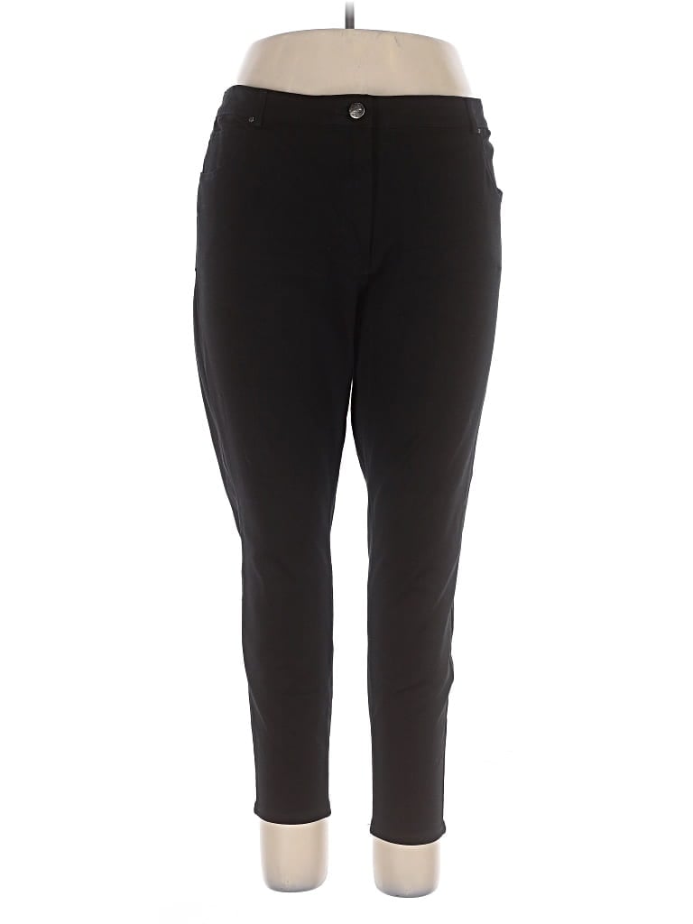 Pre-owned H&m Active Pants In Black