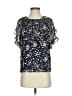 Madewell 100% Polyester Black Short Sleeve Blouse Size S - photo 1