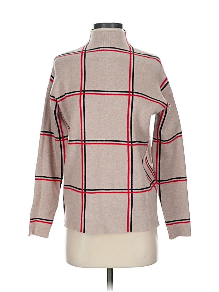 Pre-owned Tahari Turtleneck Sweater In Red