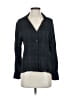 Rails 100% Rayon Plaid Black Long Sleeve Blouse Size S - photo 1