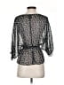 Assorted Brands 100% Polyester Black 3/4 Sleeve Blouse Size S - photo 2