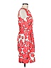 New Directions 100% Polyester Floral Red Cocktail Dress Size 6 - photo 4
