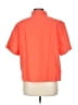 Unbranded Orange Short Sleeve Button-Down Shirt Size L - photo 2