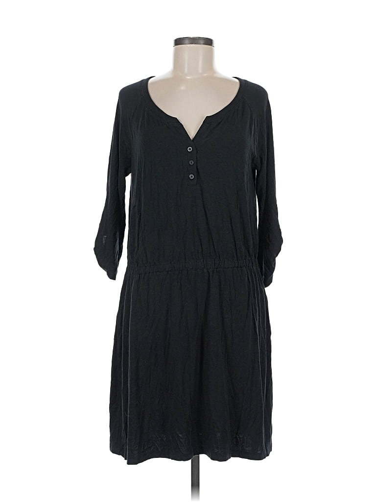 Pre-owned Caslon Casual Dress In Black