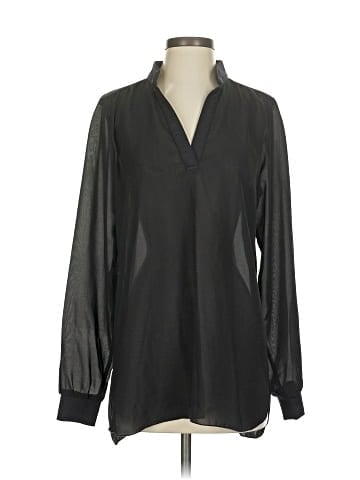 A'nue Ligne Long Sleeve Blouse (view 1)