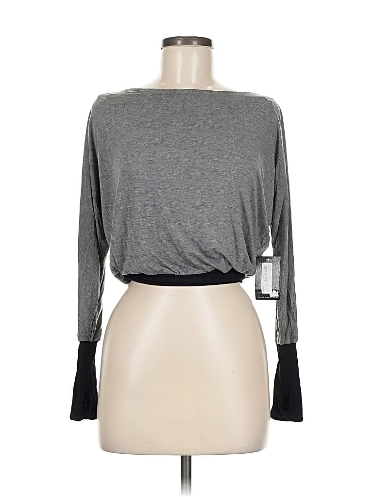 Pre-owned Bloch 3/4 Sleeve T-shirt In Gray