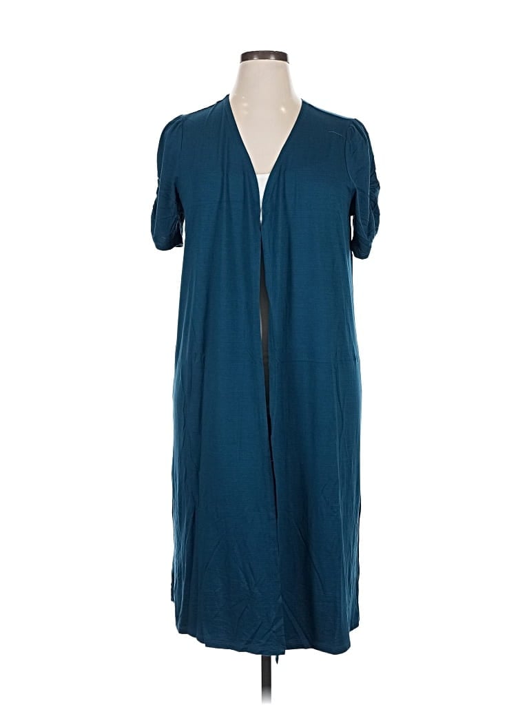 Pre-owned Torrid Kimono In Blue