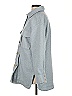 H&M 100% Polyester Blue Coat Size S - photo 5