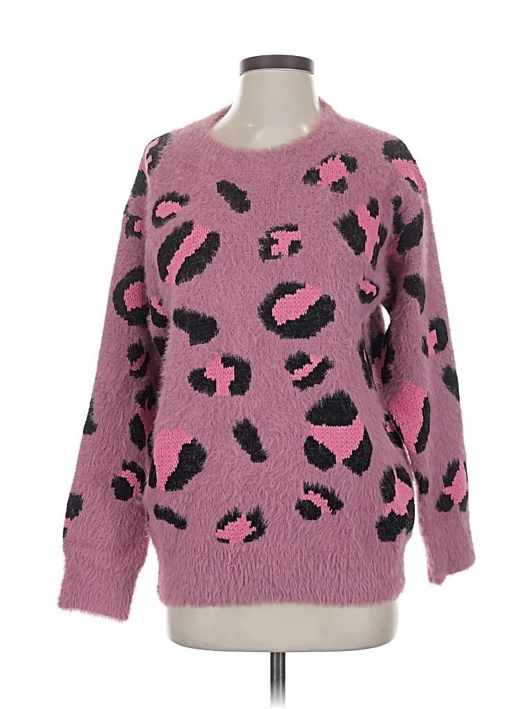 Pre-owned Davi & Dani Pullover Sweater In Pink