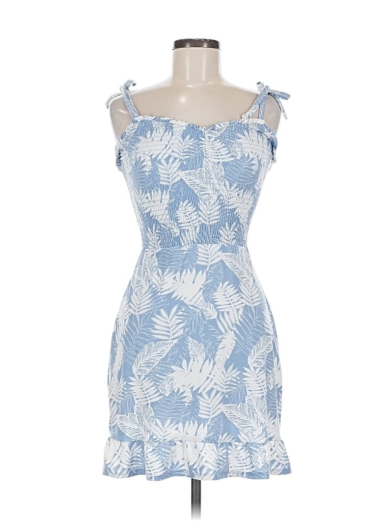 Pre-owned Planet Gold Cocktail Dress In Blue