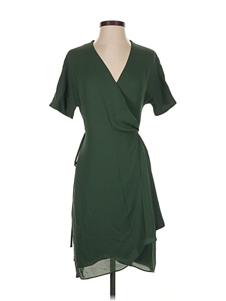 Pre-owned Babaton Cocktail Dress In Green