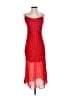 Finders Polka Dots Checkered-gingham Red Cocktail Dress Size XS - photo 1