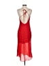Finders Polka Dots Checkered-gingham Red Cocktail Dress Size XS - photo 2