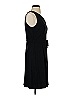AVA Solid Black Cocktail Dress Size S - photo 4