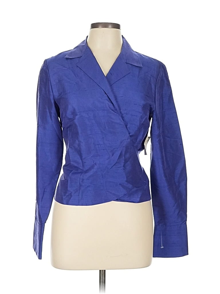 Pre-owned Worthington Blazer Jacket In Blue