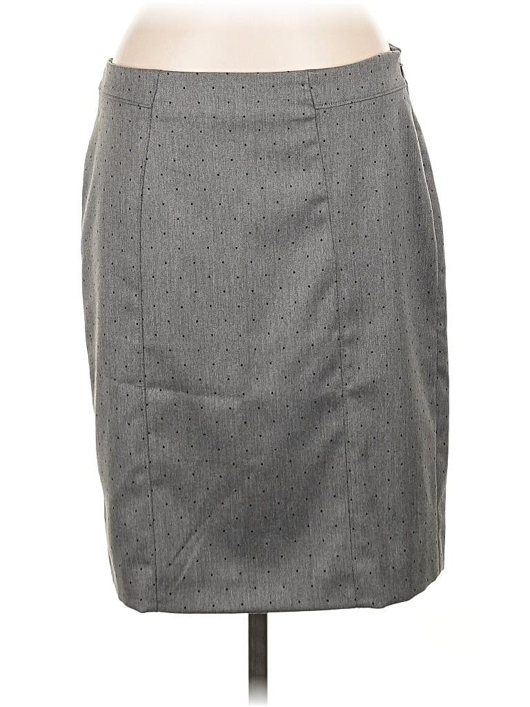 Pre-owned Banana Republic Formal Skirt In Gray