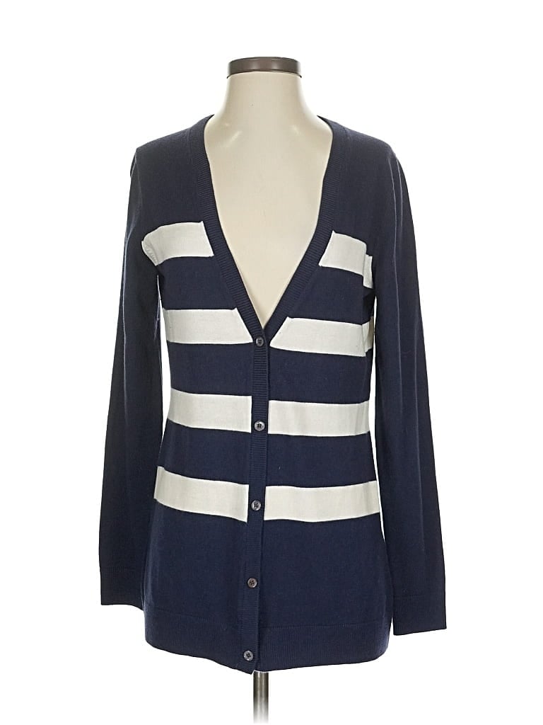 Pre-owned Gap Cardigan Sweater In Blue