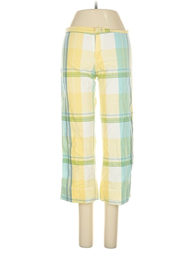 Pre-owned Abercrombie & Fitch Casual Pants In Yellow