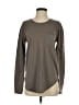 Unbranded Gray Green Long Sleeve T-Shirt Size S - photo 1