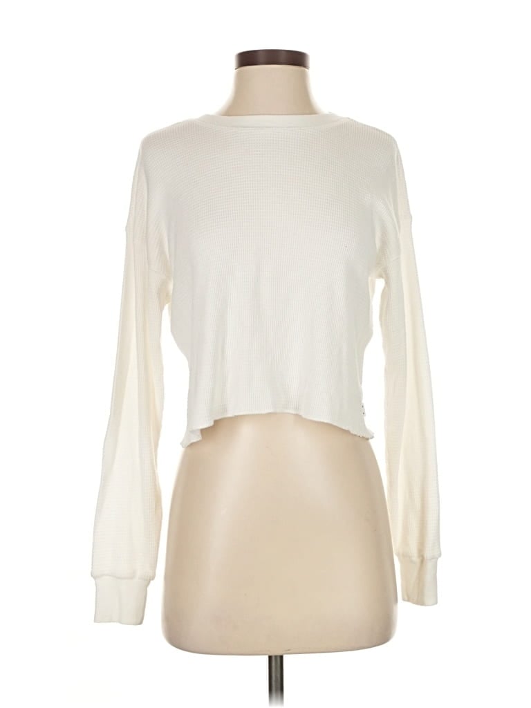 Pre-owned Tna Cardigan Sweater In White