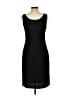 NY Collection 100% Polyester Solid Black Cocktail Dress Size L - photo 2