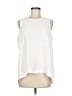 Vince Camuto 100% Polyester White Sleeveless Blouse Size M - photo 1