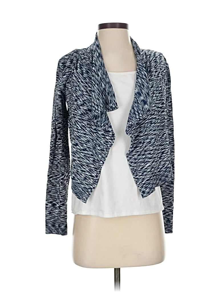 Pre-owned Michael Michael Kors Cardigan Sweater In Blue