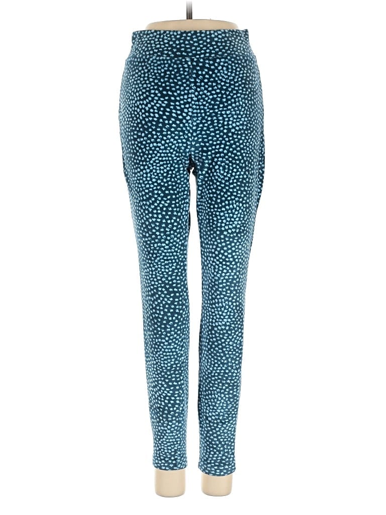 Pre-owned Lands' End Leggings In Blue