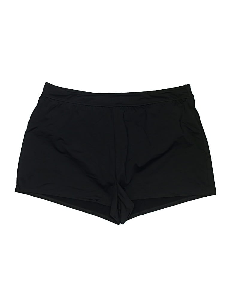 Pre-owned Lands' End Swimsuit Bottoms In Black