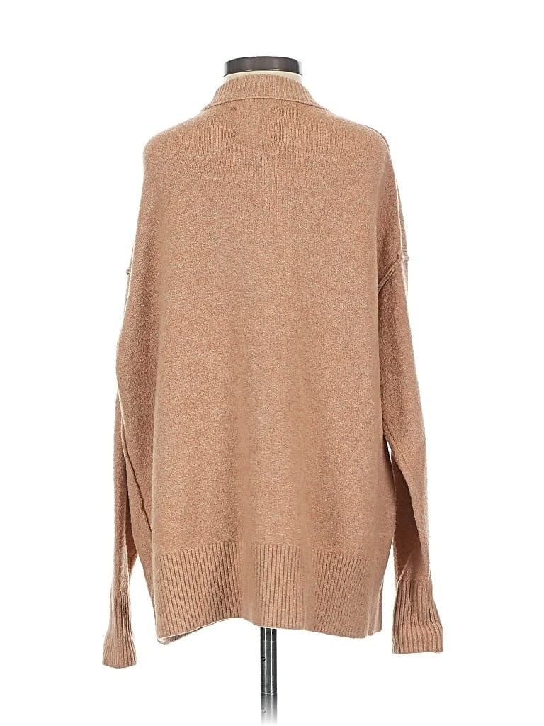 Pre-owned Aerie Turtleneck Sweater In Brown