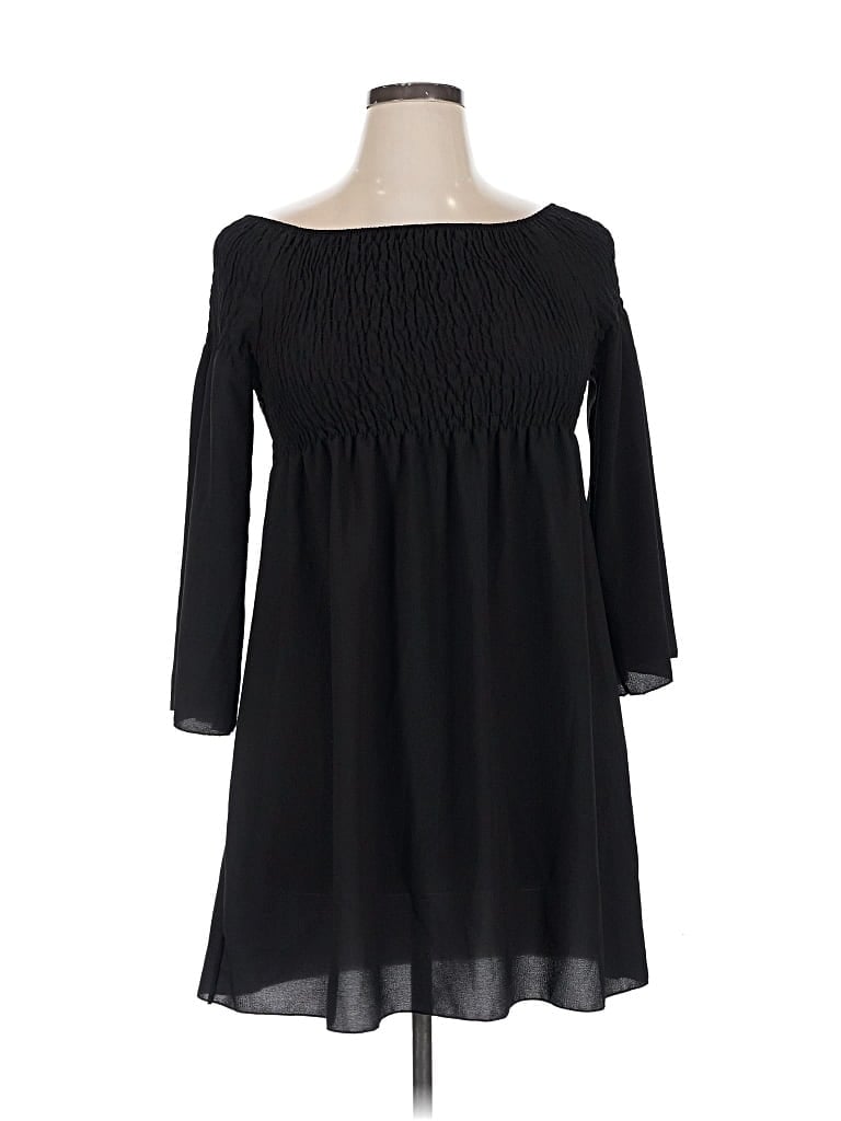 Pre-owned Boohoo Casual Dress In Black