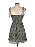 Dress Forum 100% Polyester Hearts Black Casual Dress Size S - photo 2