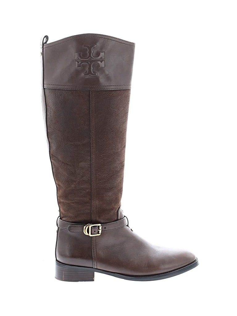 Pre-owned Tory Burch Boots In Brown