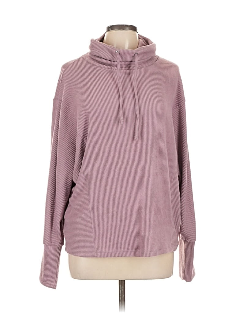 Pre-owned Simply Vera Vera Wang Pullover Hoodie In Purple