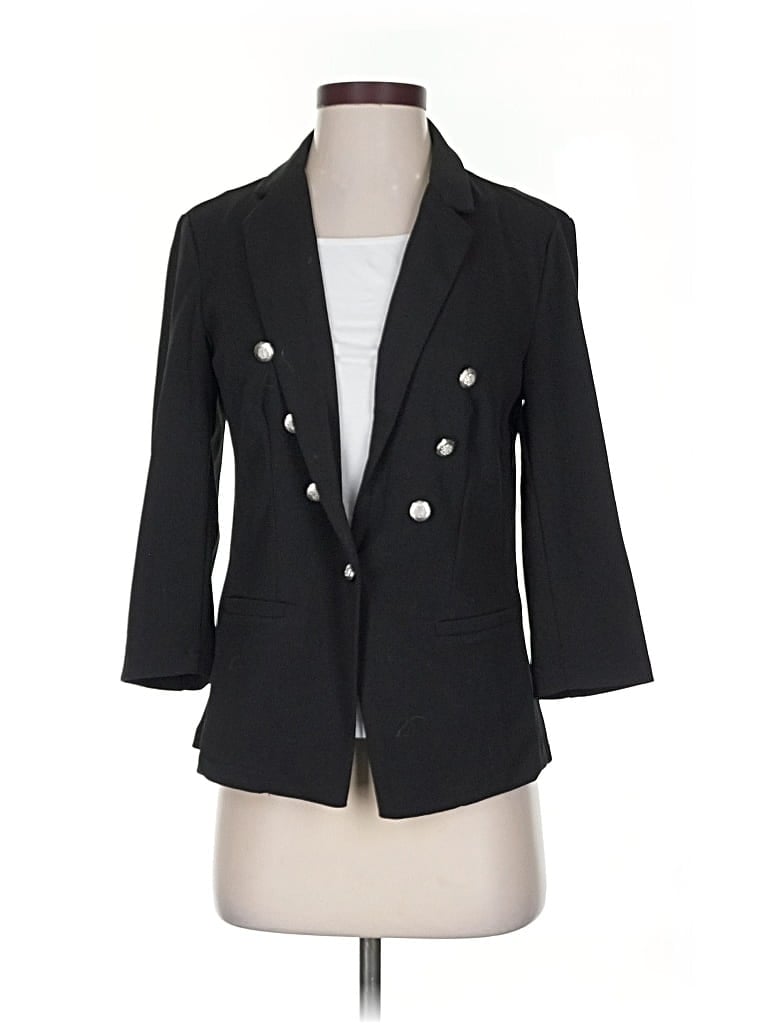 Pre-owned Retrology Blazer Jacket In Black