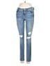 FRAME Denim Hearts Blue Jeans Size 25 waist - photo 1