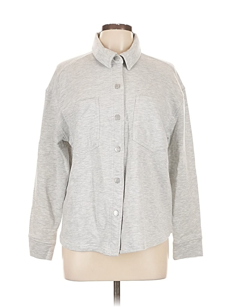 Pre-owned Jane And Delancey Sweatshirt In Gray