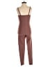 Active by Old Navy Solid Brown Tan Jumpsuit Size XS - photo 2