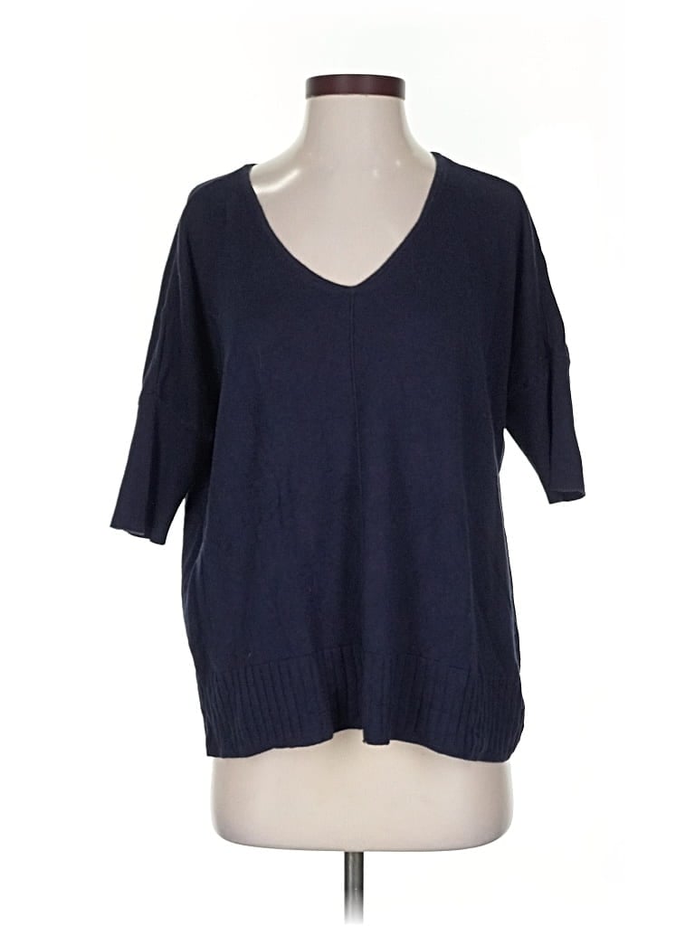 Pre-owned Lilla P Pullover Sweater In Blue