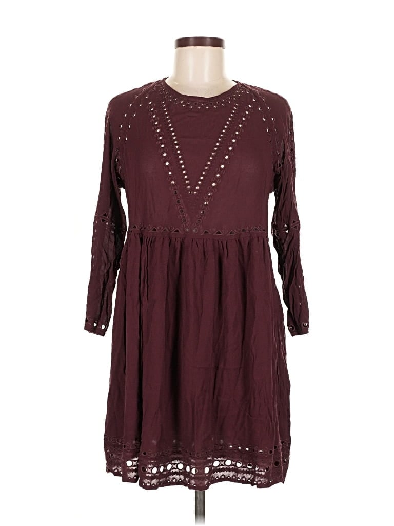 Pre-owned Wilfred Casual Dress In Burgundy
