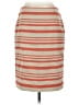 Talbots Stripes Tan Casual Skirt Size 4 - photo 1