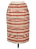 Talbots Stripes Tan Casual Skirt Size 4 - photo 2