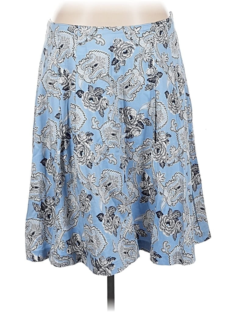 Pre-owned Talbots Outlet Casual Skirt In Blue