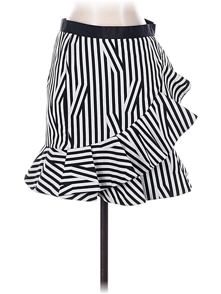 Pre-owned Self-portrait Casual Skirt In White